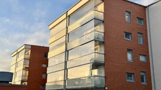 3h+k+s+lasitettu parveke Kapellimestarinkatu 7 A 66, 90140 Oulu