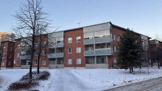 1h+kk+alkovi+s+lasitettu parveke Harjapäänkatu 22 D 20, 90120 Oulu