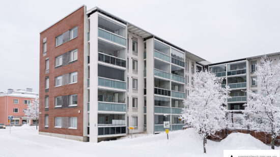 3h+kk+sa+lasitettu parveke Rautionkatu 1 C 67, 90400 Oulu