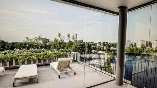 3h+k+kph+s+lasitettu parveke+kattoterassi Vaakunakyläntie 12 A 22, 90510 Oulu