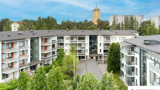 2h+kk+s+lasitettu parveke Upseerinkatu 1 A 6, 90130 Oulu